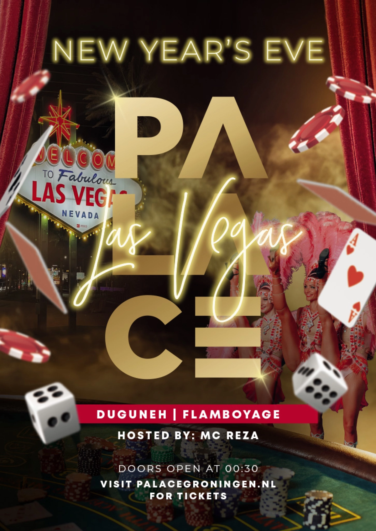 PALACE - New Year's Eve "LAS VEGAS"